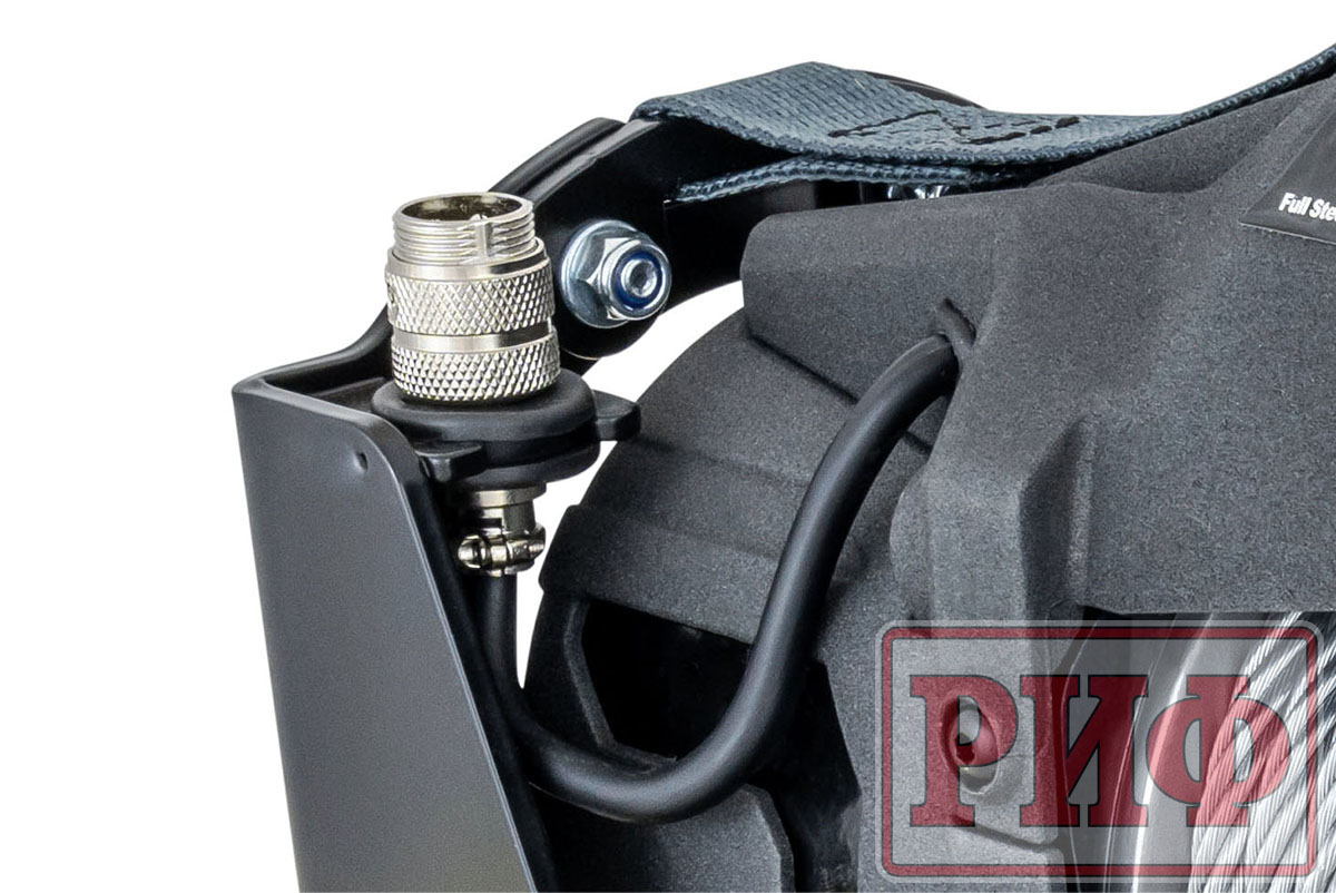 картинка Лебёдка переносная РИФ 6000F c площадкой, стальной трос