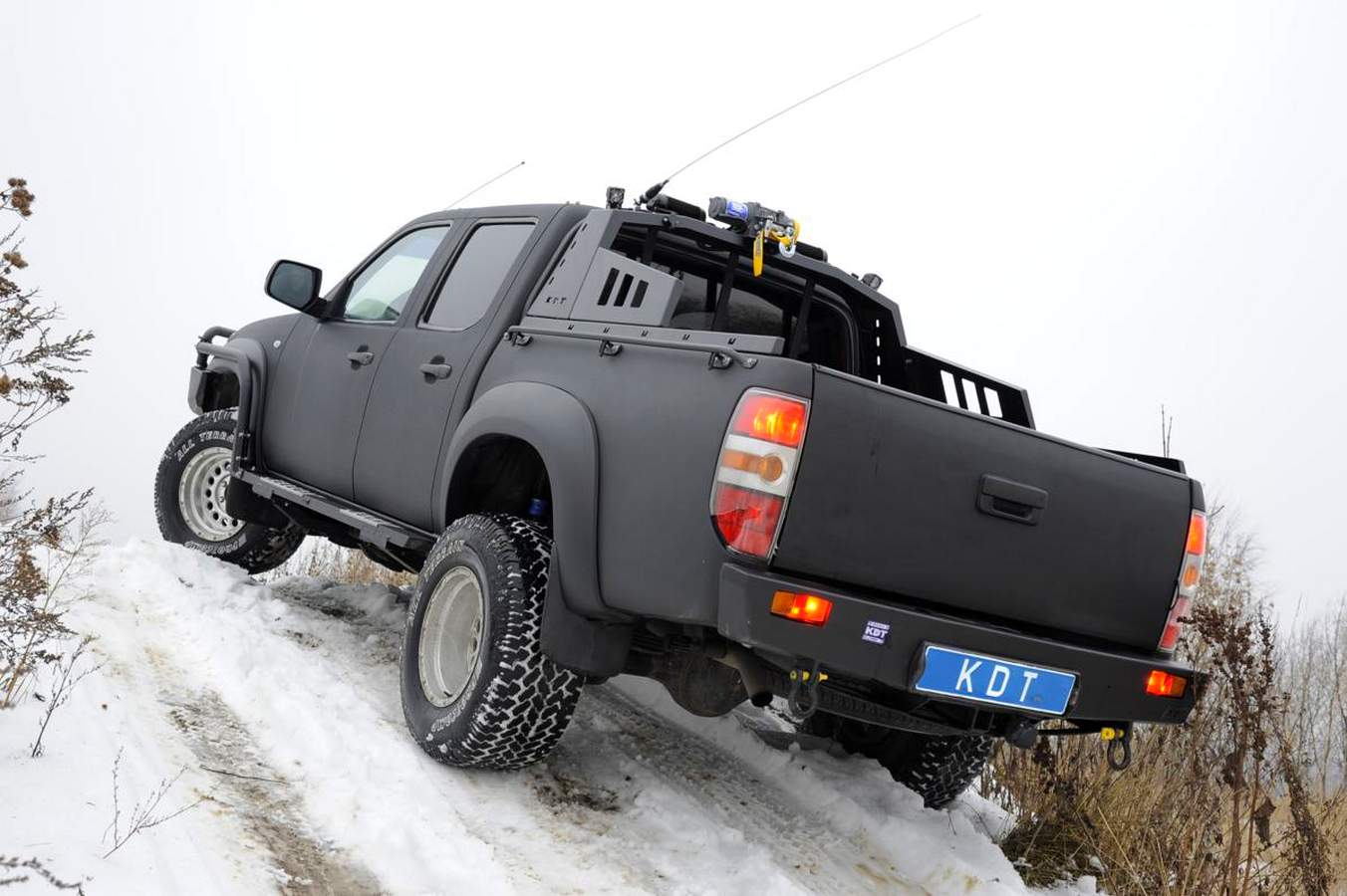 картинка Защита крыльев KDT универсальная алюминиевая