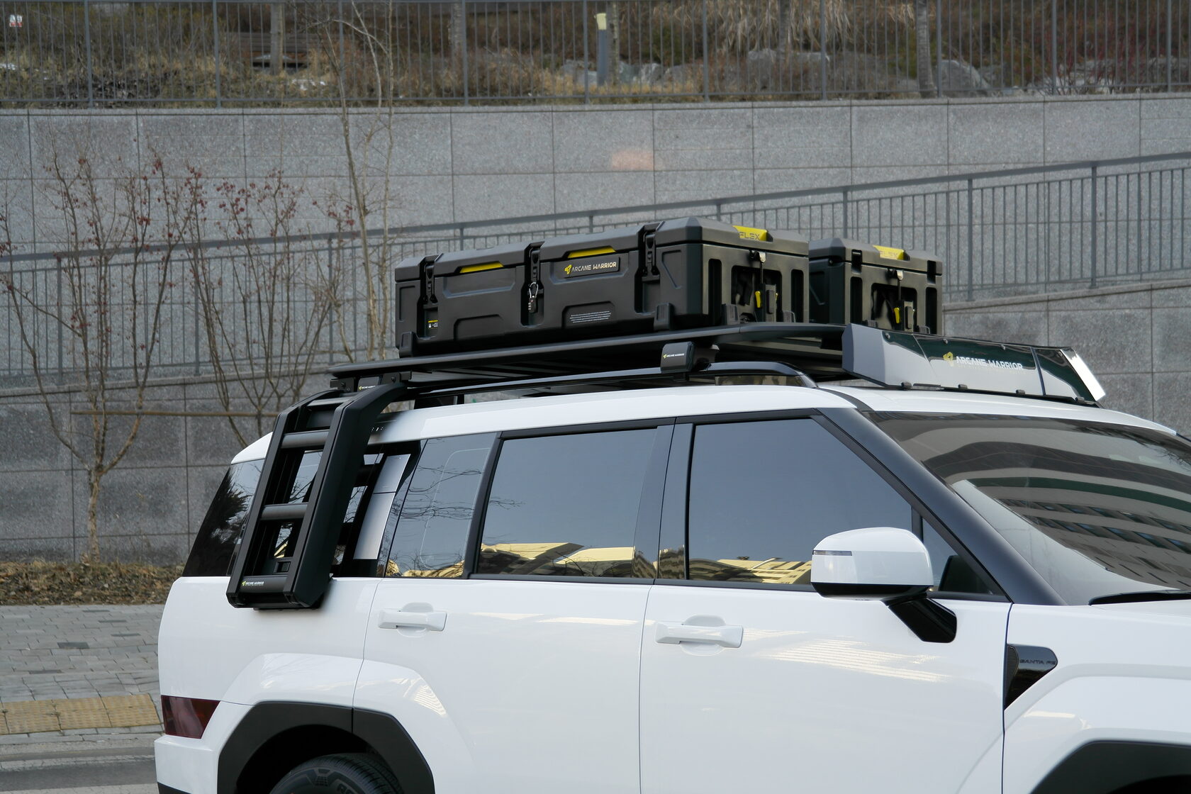 картинка Багажник экспедиционный STORM Roof Rack для Hyundai SantaFe (2024)
