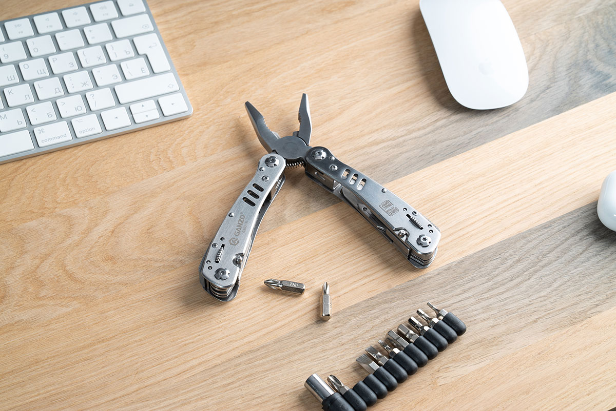 картинка Мультитул Ganzo G301H (хромированный корпус)