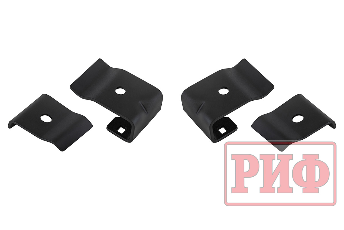 картинка Кронштейны для крепления лопаты к алюминиевому багажнику (платформе) РИФ