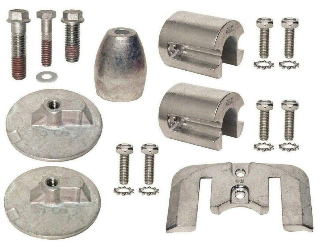 картинка Комплект анодов алюминиевых ANODE KIT Mercruiser Bravo 3