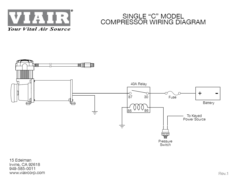 картинка Компрессор автомобильный стационарный Viair 450C 12v