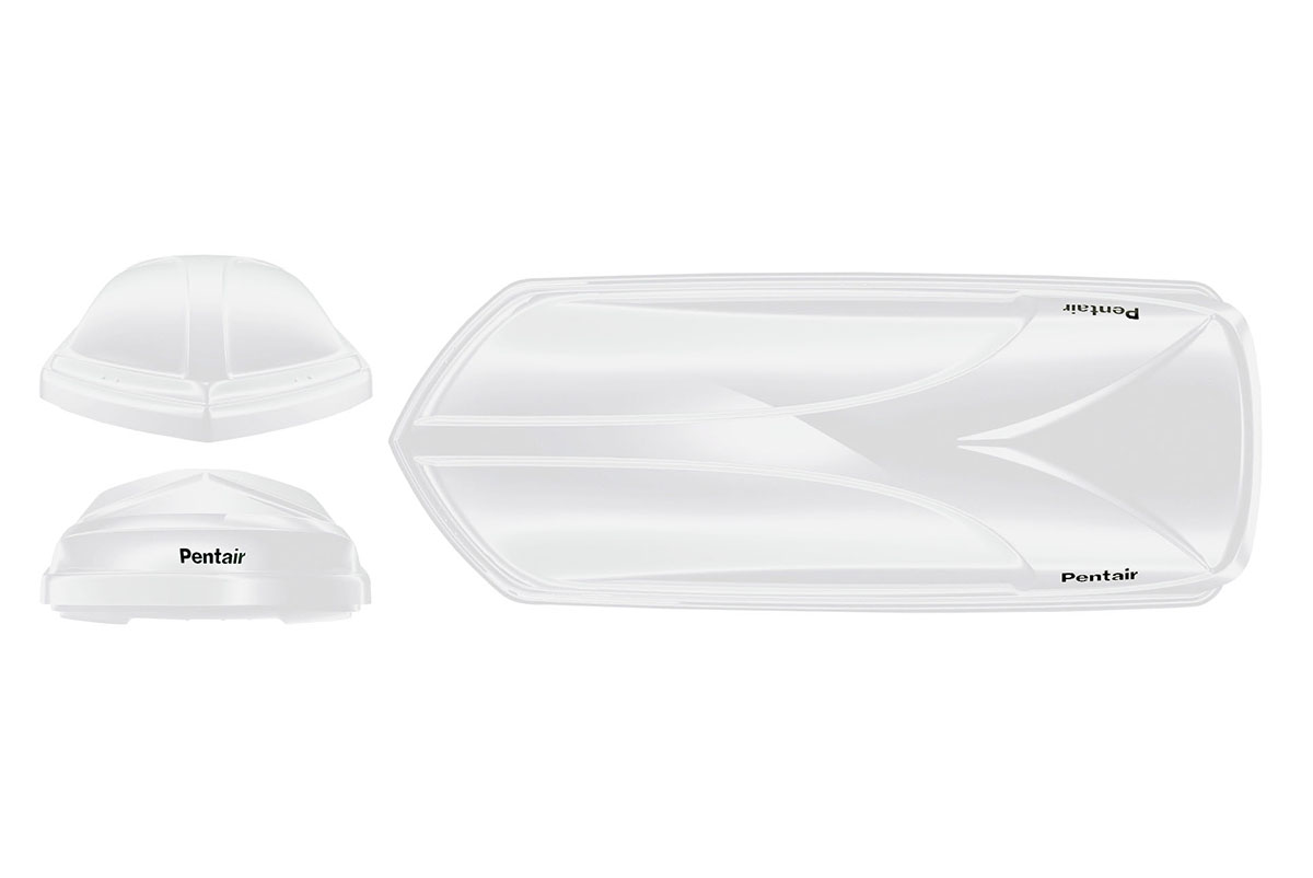 картинка Бокс автомобильный на крышу Pentair COBRA 420L белый глянец, двусторонний