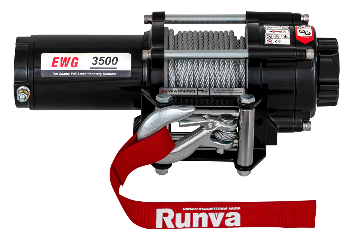 Лебёдка Magnum 3500 lbs 1588 кг (стальной трос) 12V
