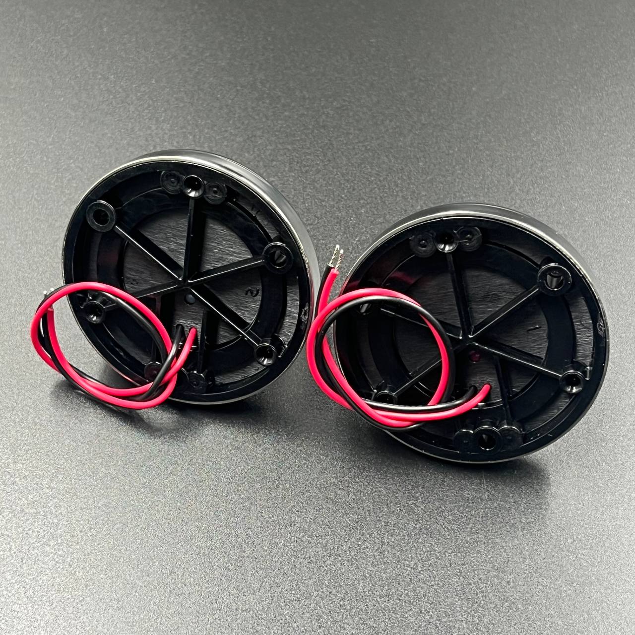 картинка Огни ходовые LED (красный, зеленый) корпус нерж. (Sunfine)