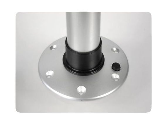 картинка Стойка столешницы 675 мм вкручивается в основание, анодированный алюминий