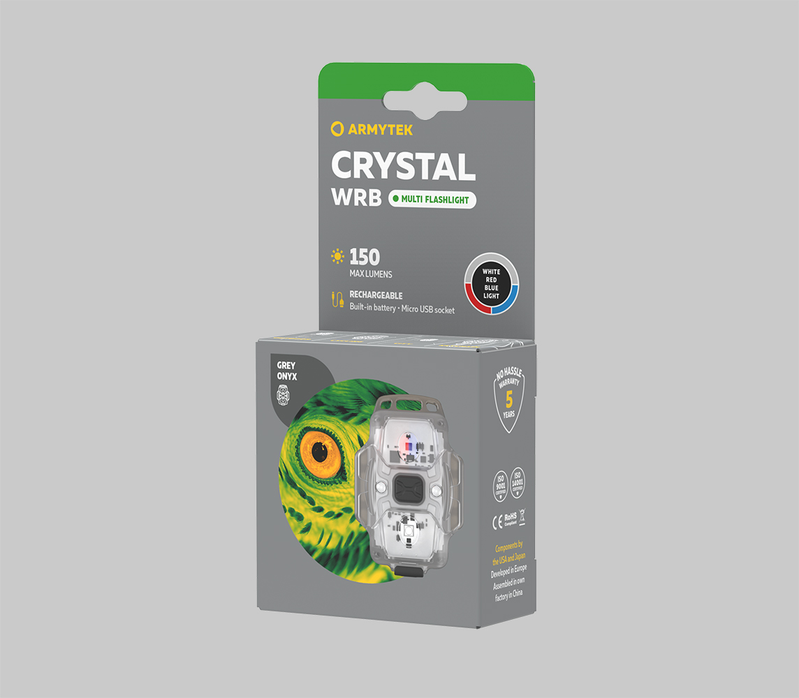 картинка Фонарь Armytek Crystal WRB Grey