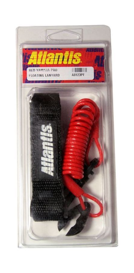 картинка Чека для вм Yamaha с ремешком, красная