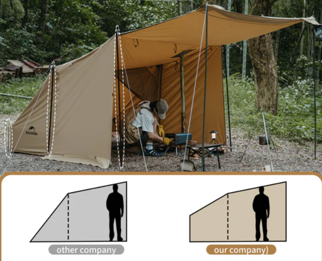 картинка Палатка Naturehike Mountain Stream, 1-местная, алюминиевый каркас, бежевая