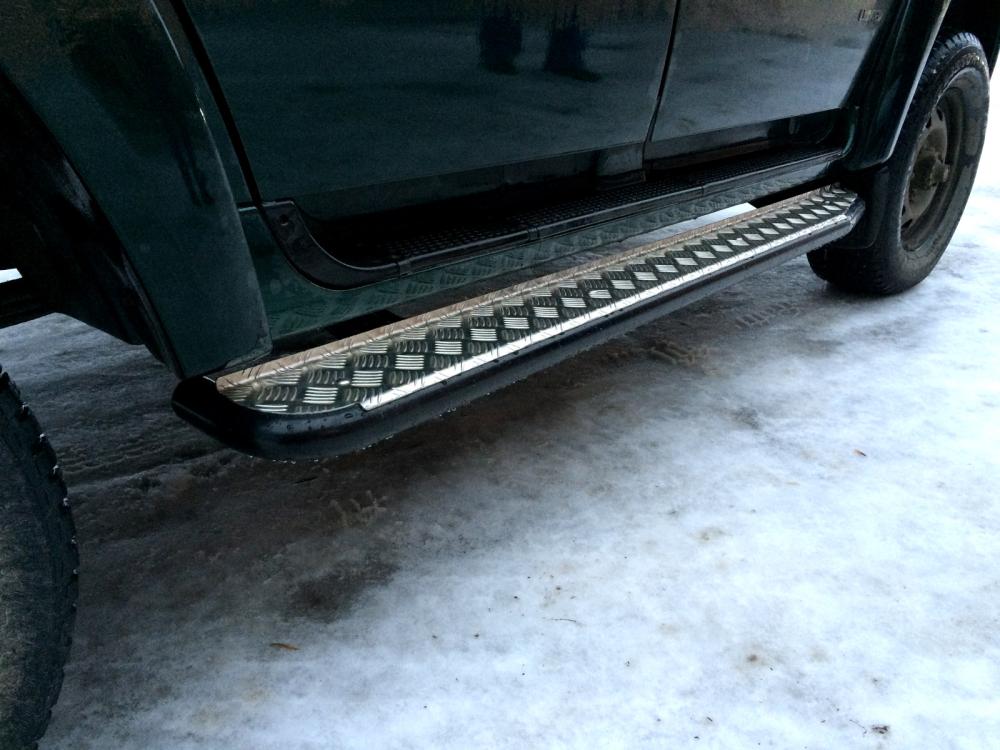 картинка Пороги съемные РИФ УАЗ Патриот (дорестайлинговый) стандарт