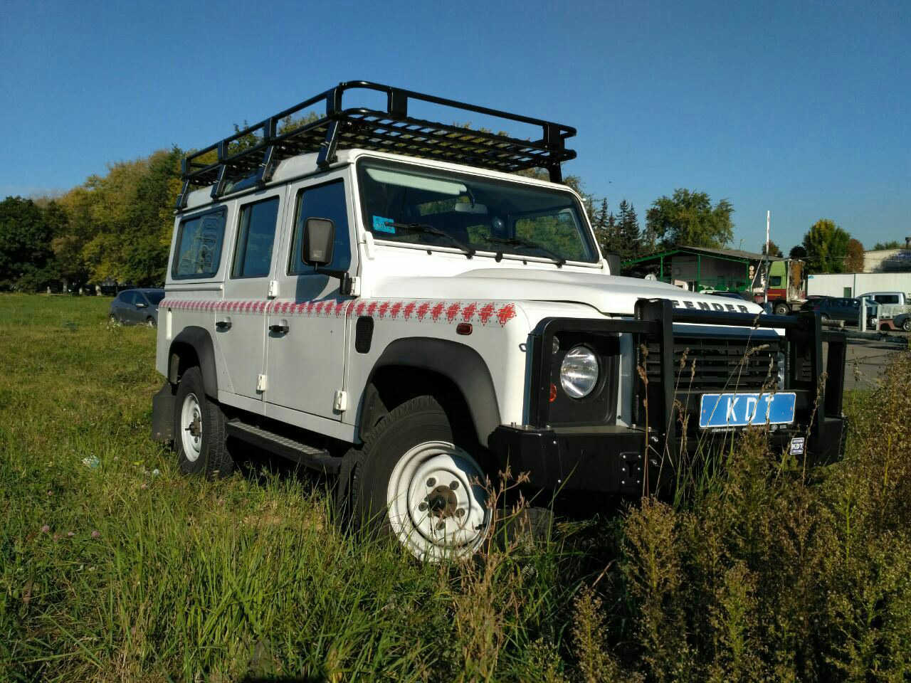 картинка Передний силовой бампер со съёмным кенгурином - Land Rover Defender 90/110