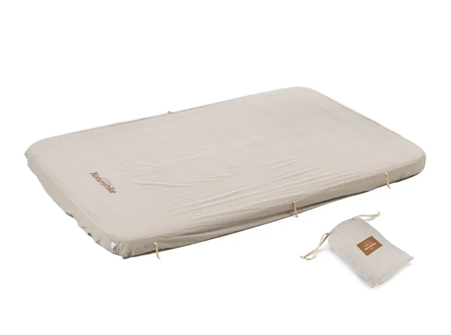 картинка Коврик самонадувающийся Naturehike C10, двойной 200х132х10 cм, бежевый