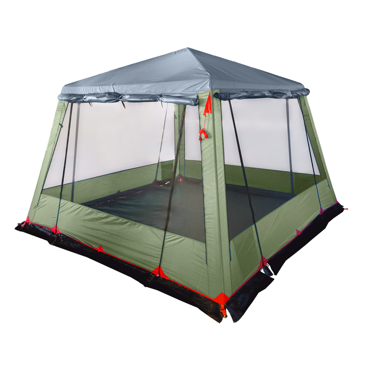 картинка Шатер-палатка BTrace Grand (Зеленый/Бежевый)