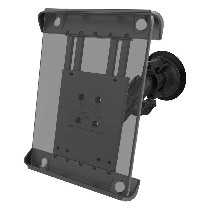 Подставка RAM для планшета iPad 1-4 без чехла или в тонком чехле, шары 25 мм (1"), присоска, муфта 95 мм (RAM-B-166-TAB3U)
