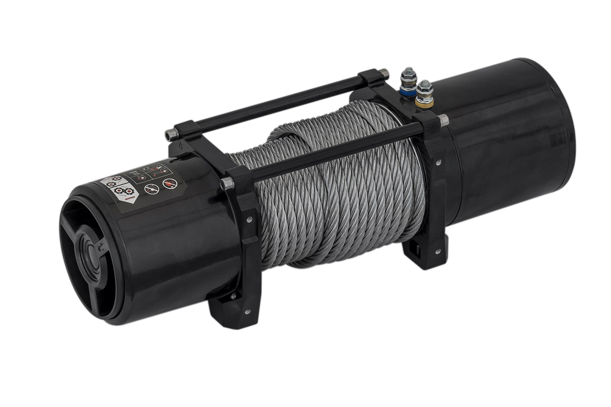 картинка Лебедка Runva 6000lbs 2722кг 12В сталь EWV6000S