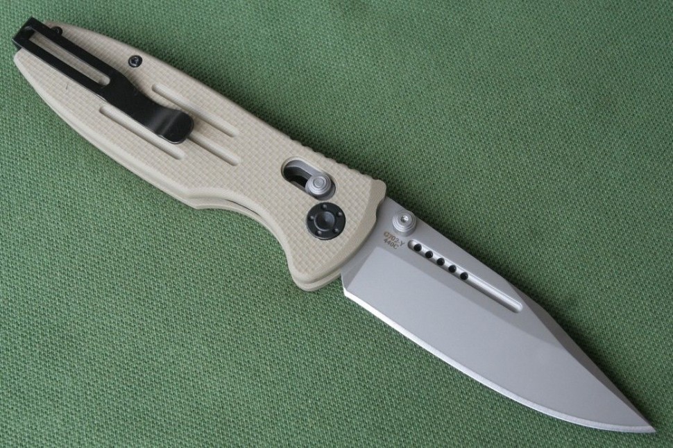 картинка Нож Ganzo G702 желтый