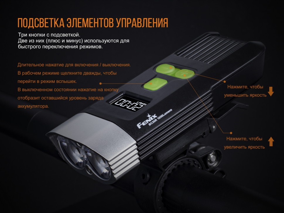 картинка Велофара Fenix BC30R, BC30R