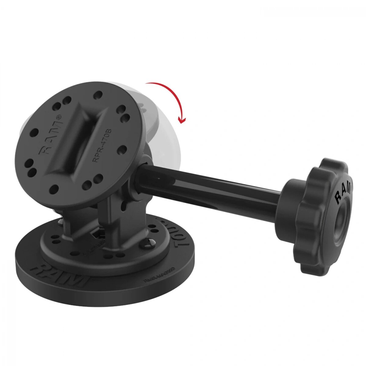 Магнитное крепление RAM® Single Pivot с ручкой RAP-101-PV4-MAG88U