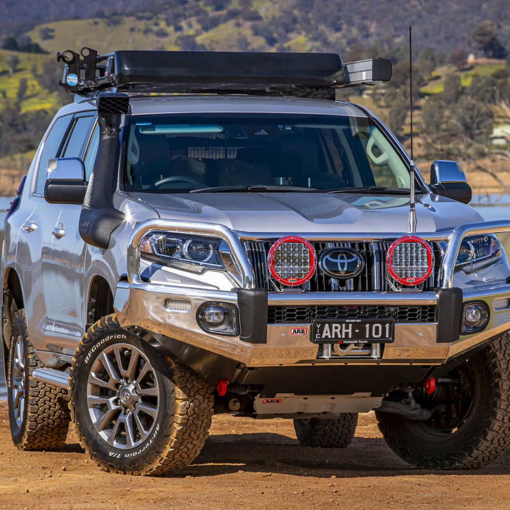 Передний бампер Toyota Prado 150 (2017-) ARB алюминиевый