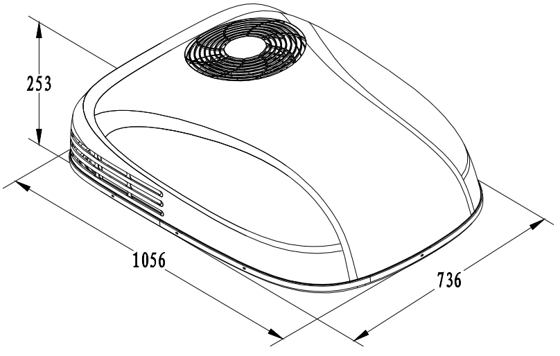 картинка Автокондиционер MobileComfort  MC3500-INV инверторный