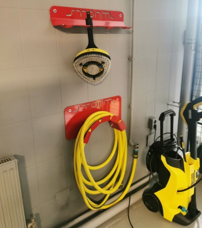 картинка Держатель шланга на стену универсальный