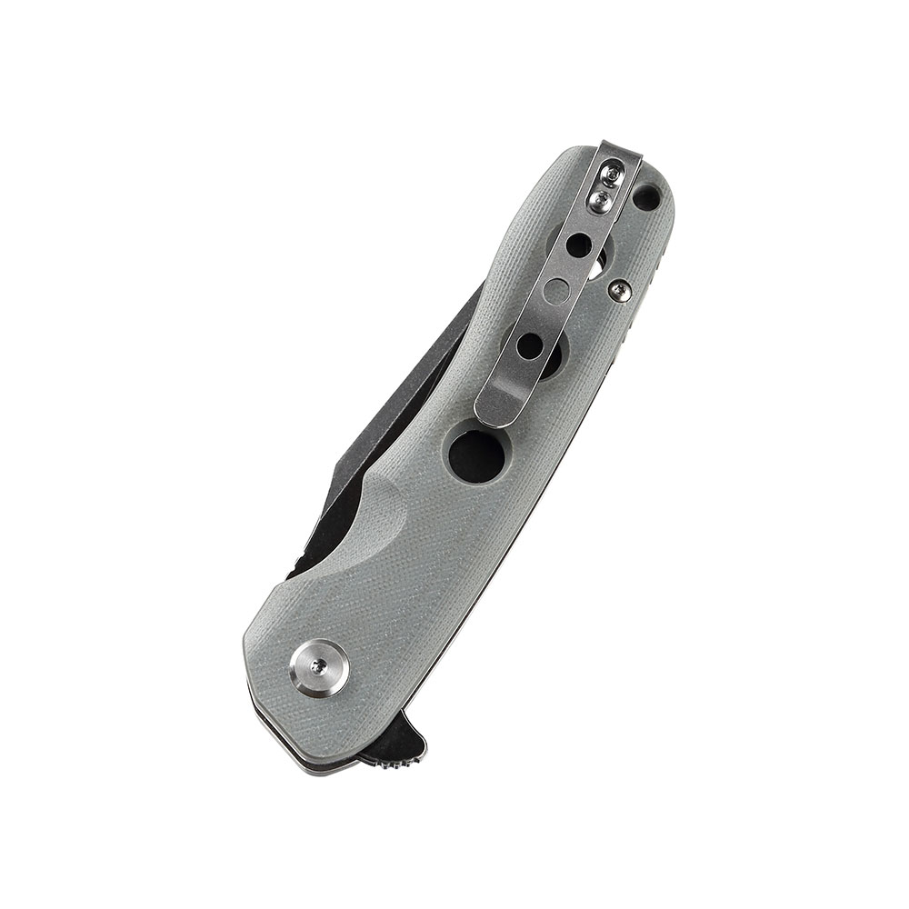 картинка Нож Bestech Arctic сталь D2, рукоять G10 серая