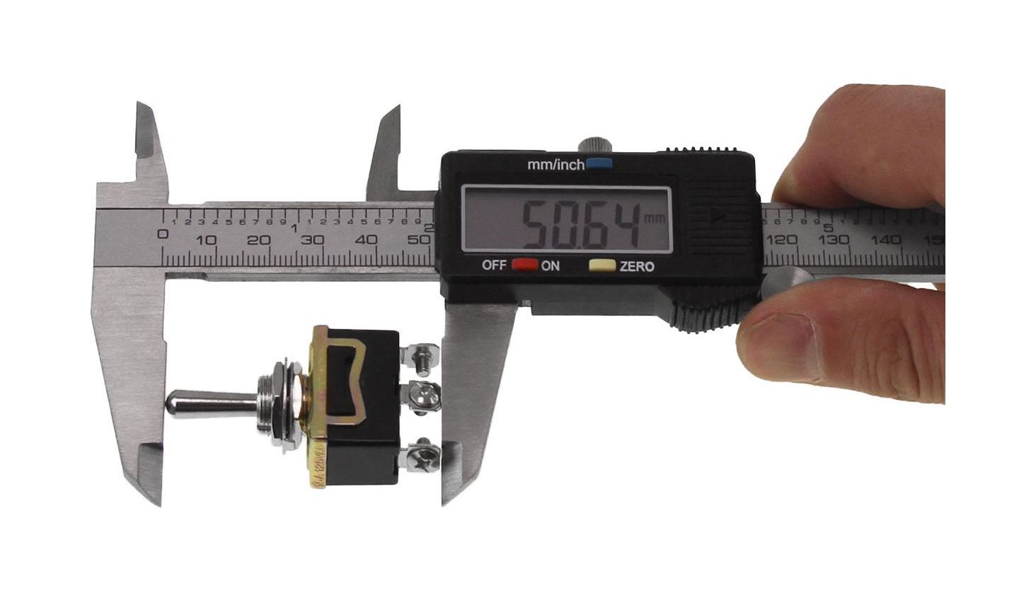 картинка Тумблер трехпозиционный ON-OFF-ON 12 В/15А 3P