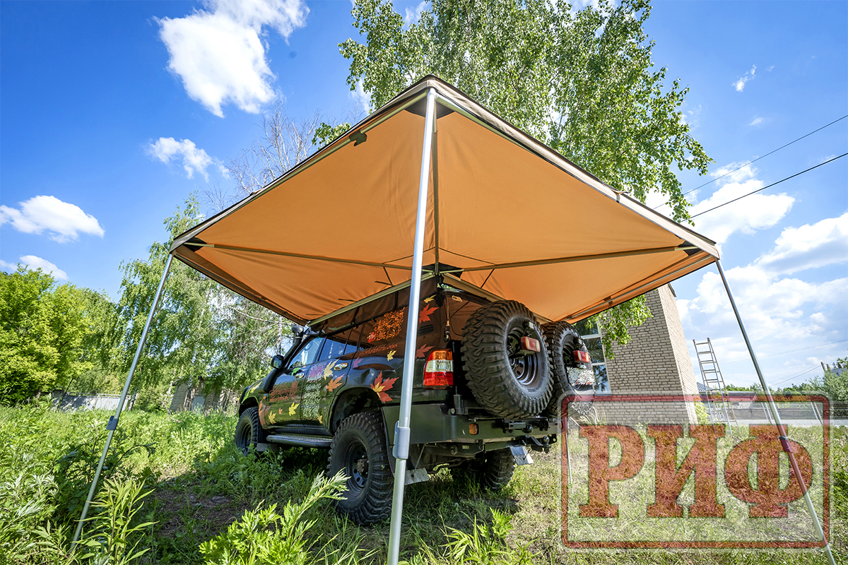 картинка Маркиза автомобильная РИФ веерная 2,5х2,0 м (левая)