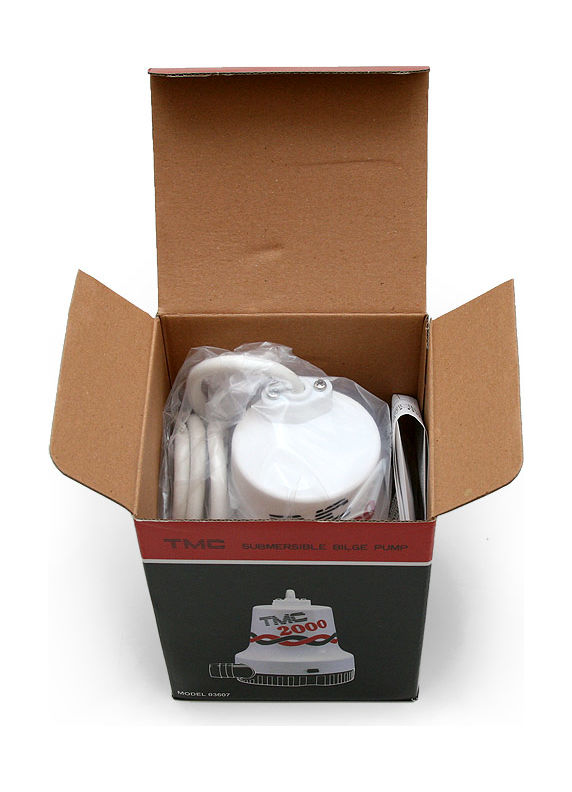 картинка Помпа осушительная, 24 В, 2000GPH (7570 л/ч)