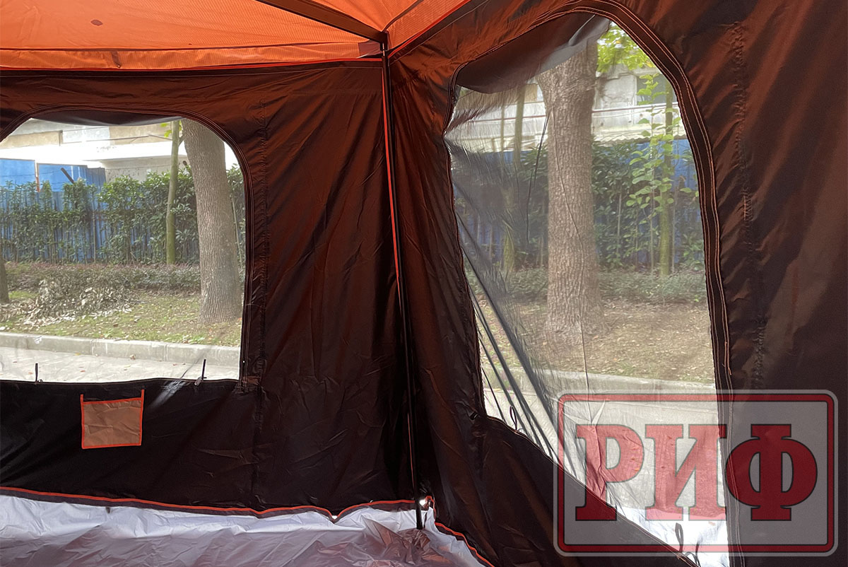 картинка Стенки к автомобильной веерной маркизе (тамбур) РИФ 2х2 м (левые)