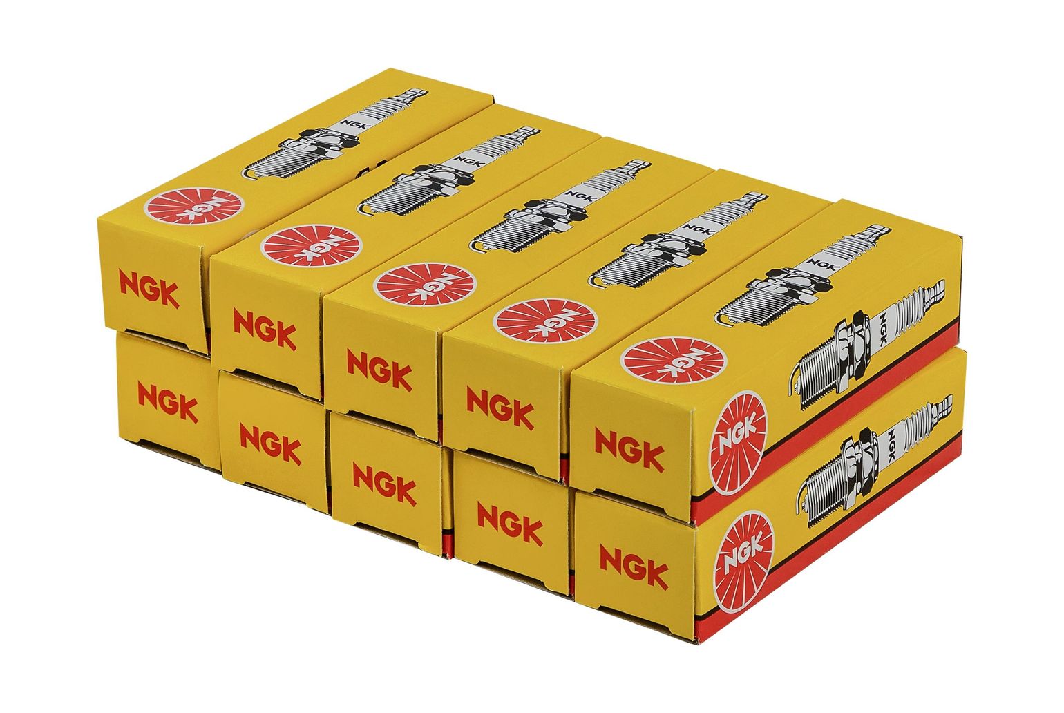 картинка Свеча зажигания NGK BR8HS-10 (упаковка 10 шт)  Marine Rocket