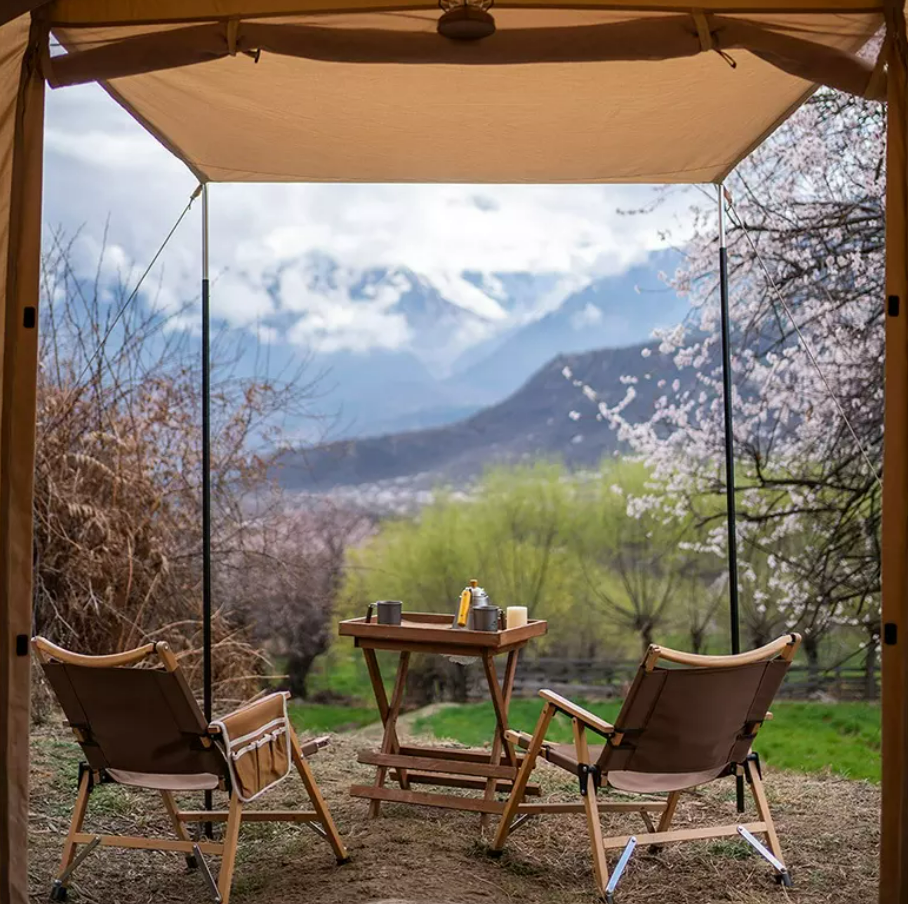 картинка Палатка Naturehike надувная Extend Air 12 X , песочный