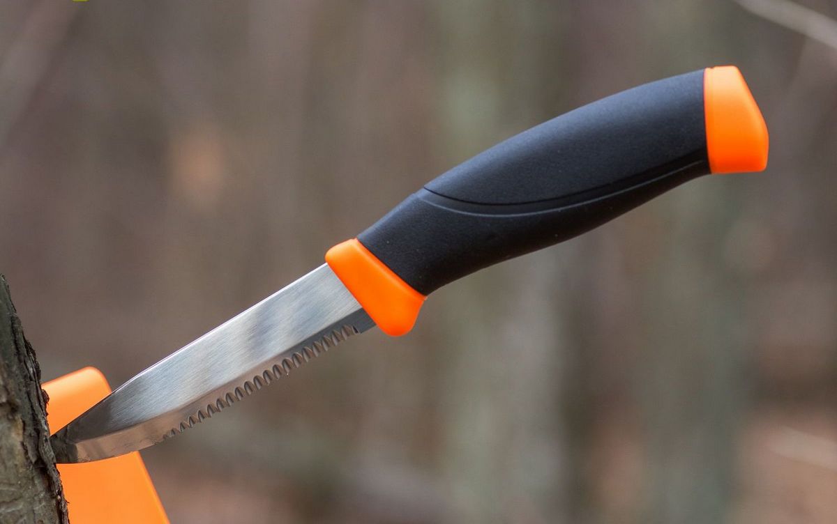 картинка Нож Morakniv Companion F Serrated, нержавеющая сталь, 11829