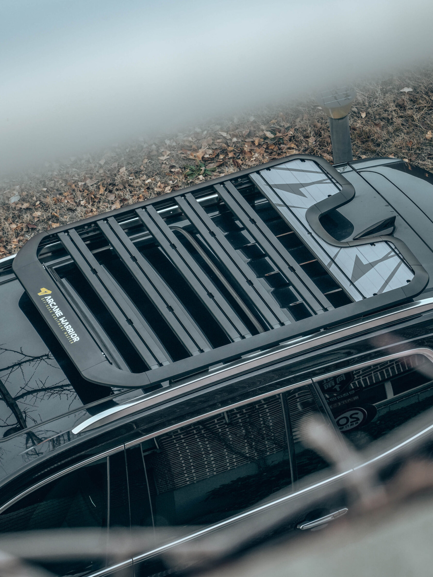 картинка Багажник экспедиционный STORM Roof Rack для Cadillac XT6 (2016-2024)