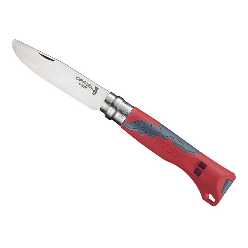 картинка Нож Opinel №7 Outdoor Junior, красный, 001897
