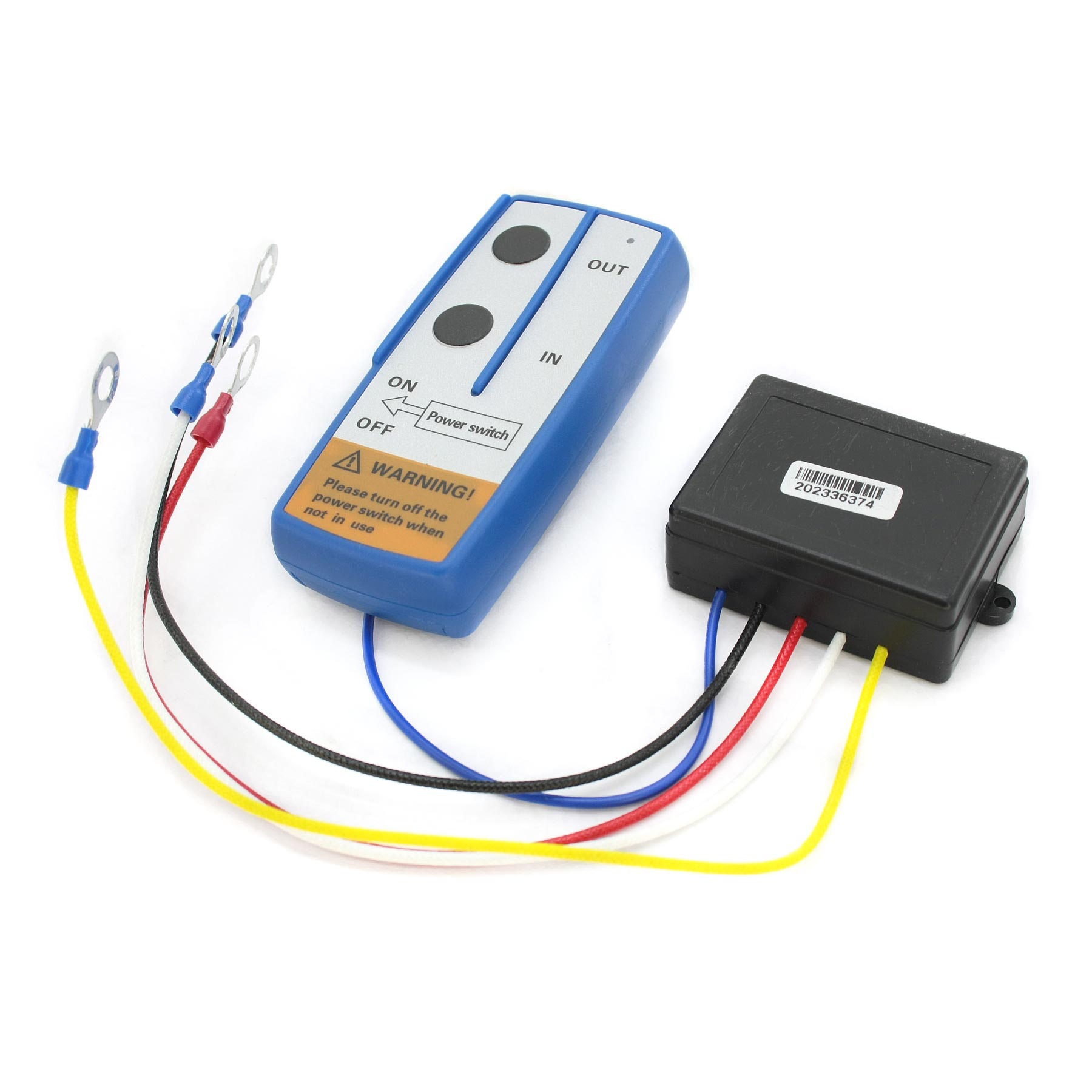 картинка Пульт радио управления лебедки TR 12V СИНИЙ 2796