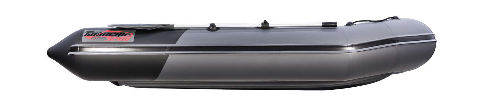 картинка Надувная лодка ПВХ, Таймень NX 3200 НДНД, графит/черный