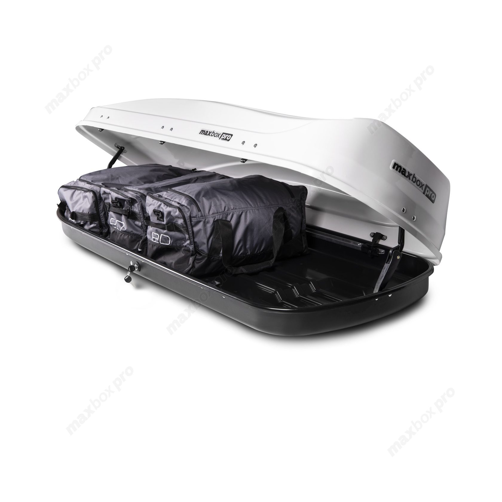 Автобокс MaxBox PRO 520 (большой) белый глянцевый