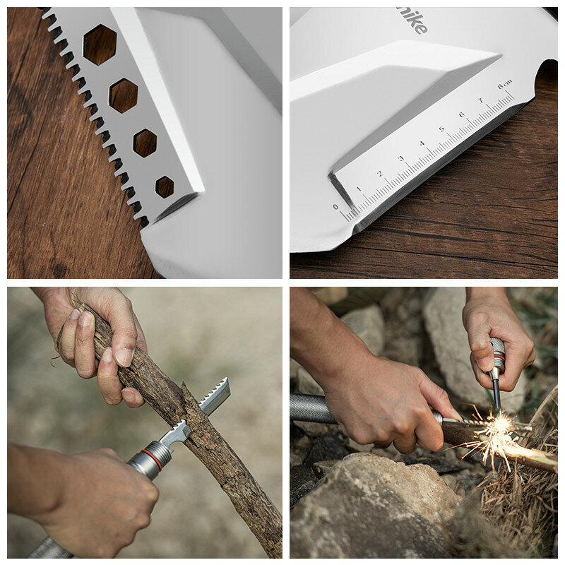 картинка Лопата Naturehike NH20GJ002 многофункциональная  серебряный , 6927595761847