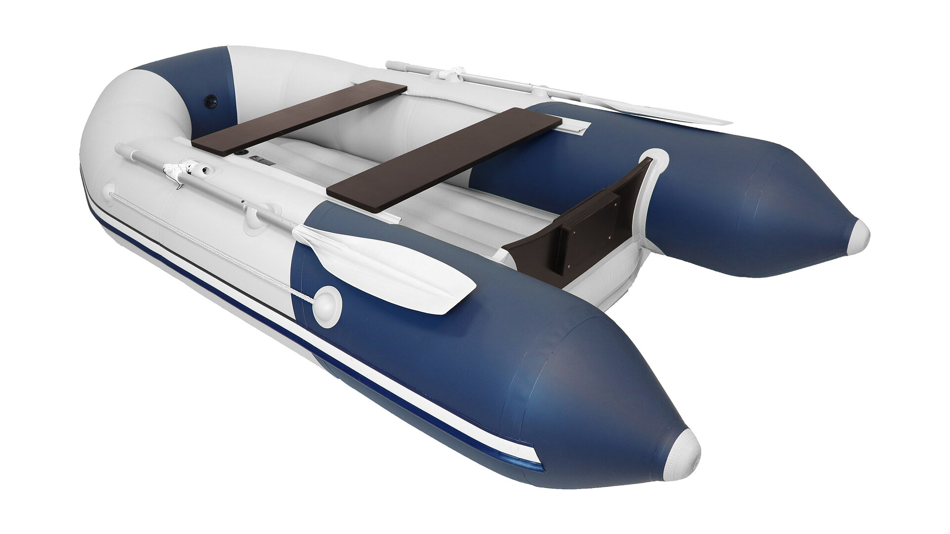 картинка Надувная лодка ПВХ, Таймень NX 2800 НДНД, светло-серый/синий