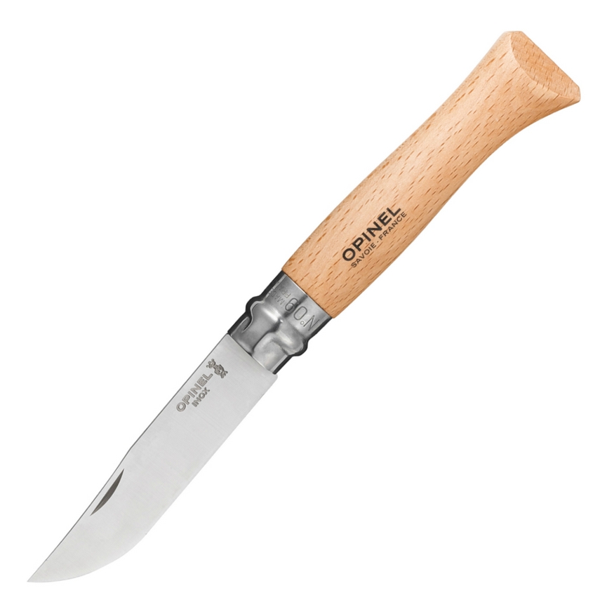 картинка Нож Opinel №9,  нержавеющая сталь, рукоять из дерева бука