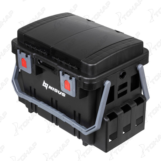 Ящик форелевый NISUS 44x30x33 см, черный