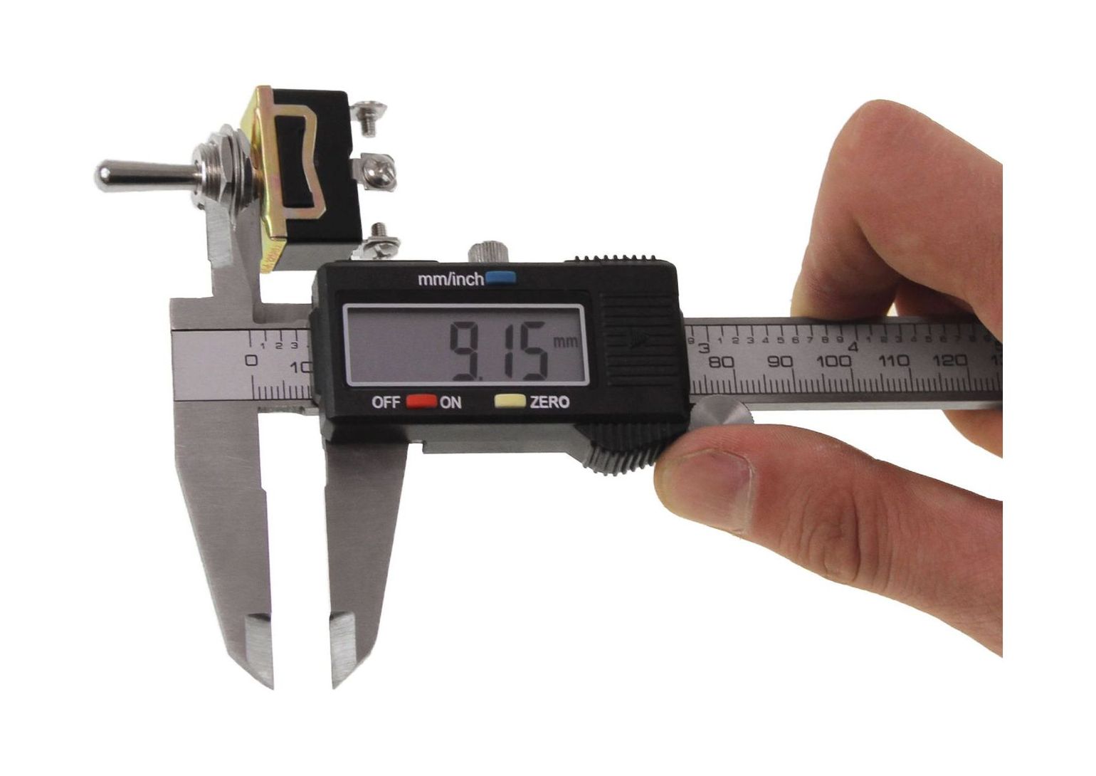 картинка Тумблер трехпозиционный ON-OFF-ON 12 В/15А 3P