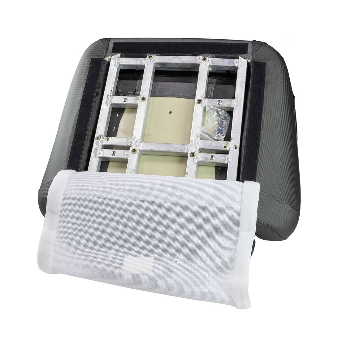 картинка Кресло OZARK мягкое, черный/темно-серый