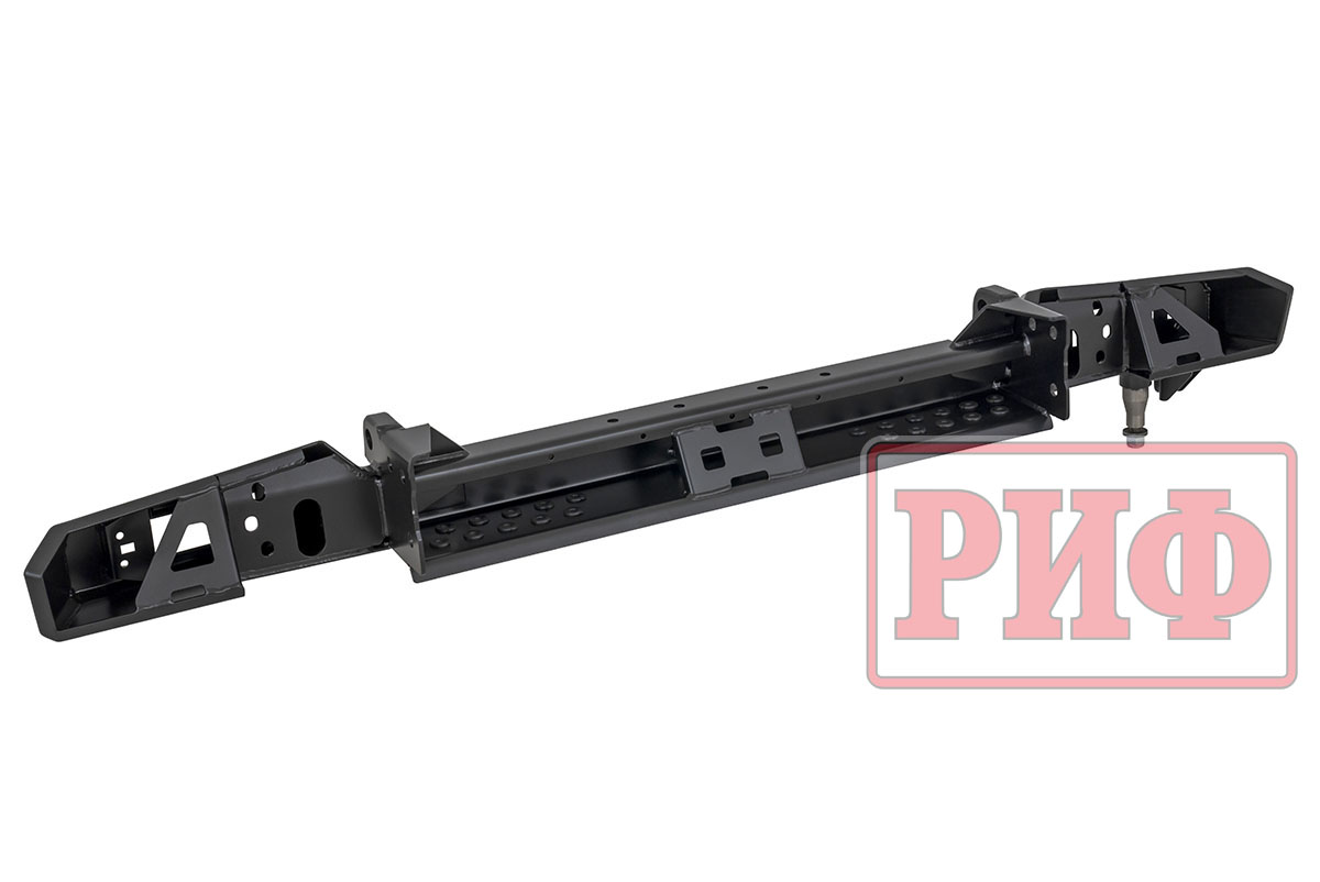 картинка Бампер задний УАЗ Хантер с фонарями, калиткой, возможностью установки фаркопа, стандарт RIF469-21225 "РИФ"