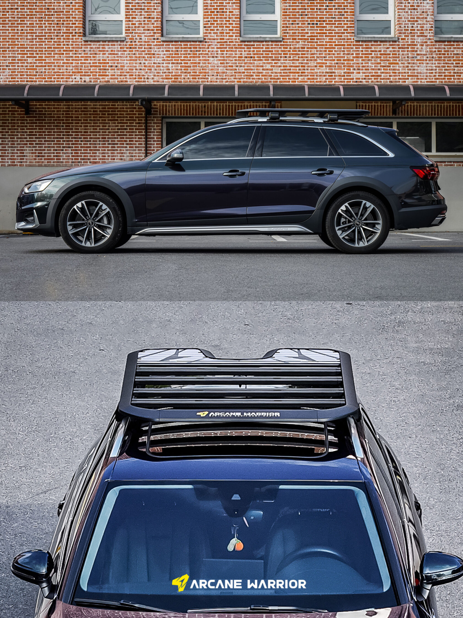 Багажник экспедиционный STORM для Audi A4 Allroad (2019-2024)