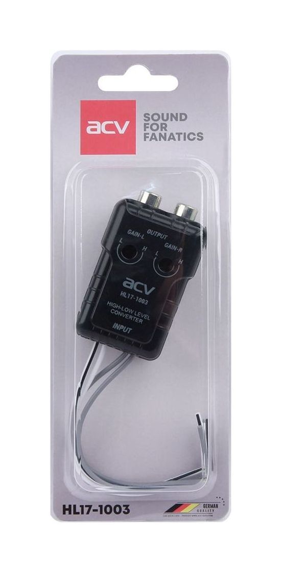 картинка Адаптер с высокой частоты в линию 2-х канальный, регулируемый, ACV