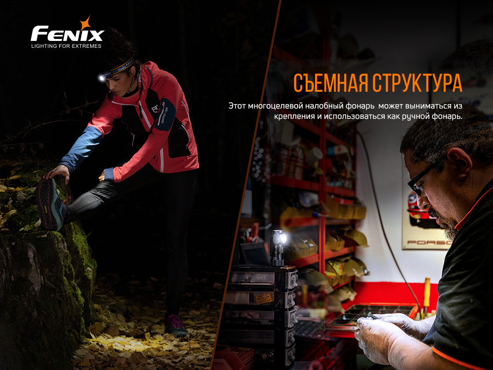 картинка Налобный фонарь Fenix HM50R V2.0, HM50RV20