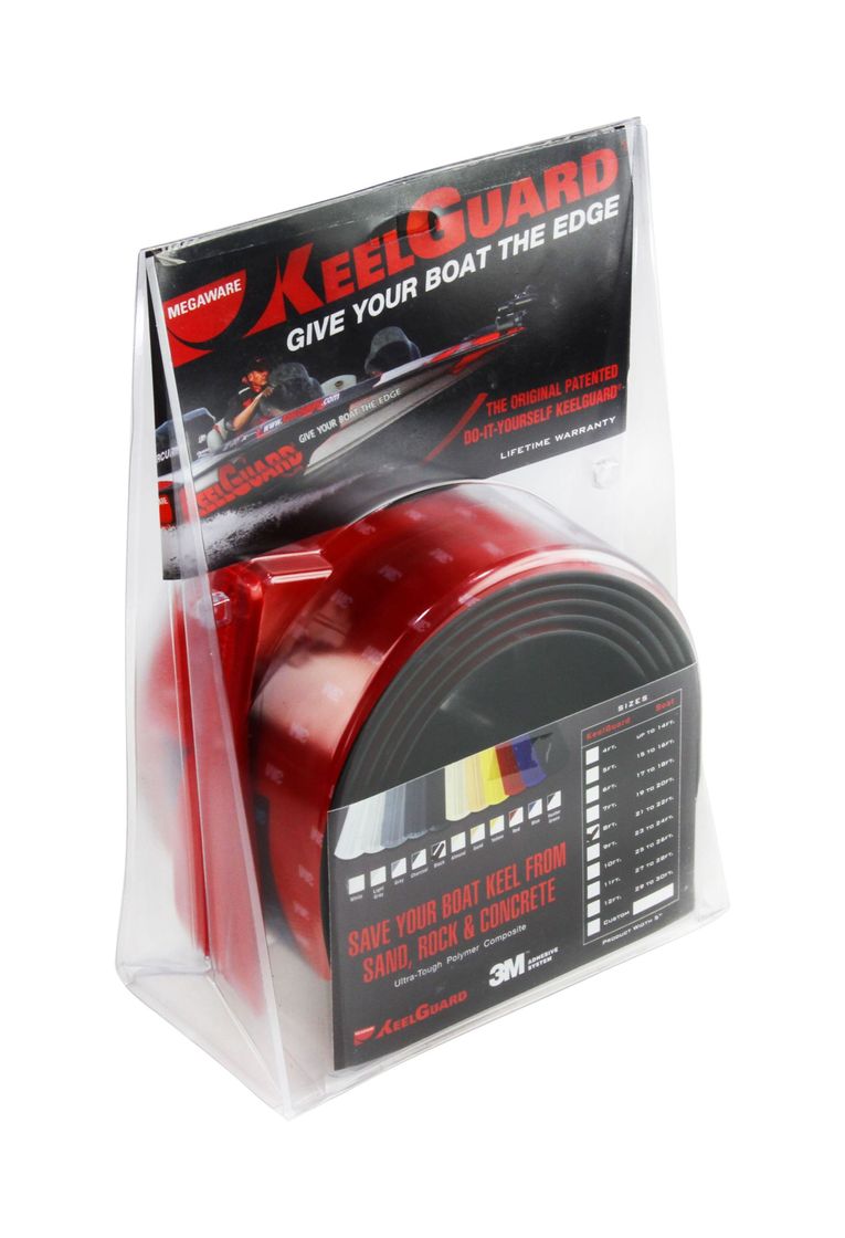 картинка Защита киля KeelGuard, 2.44 м, чёрный цвет